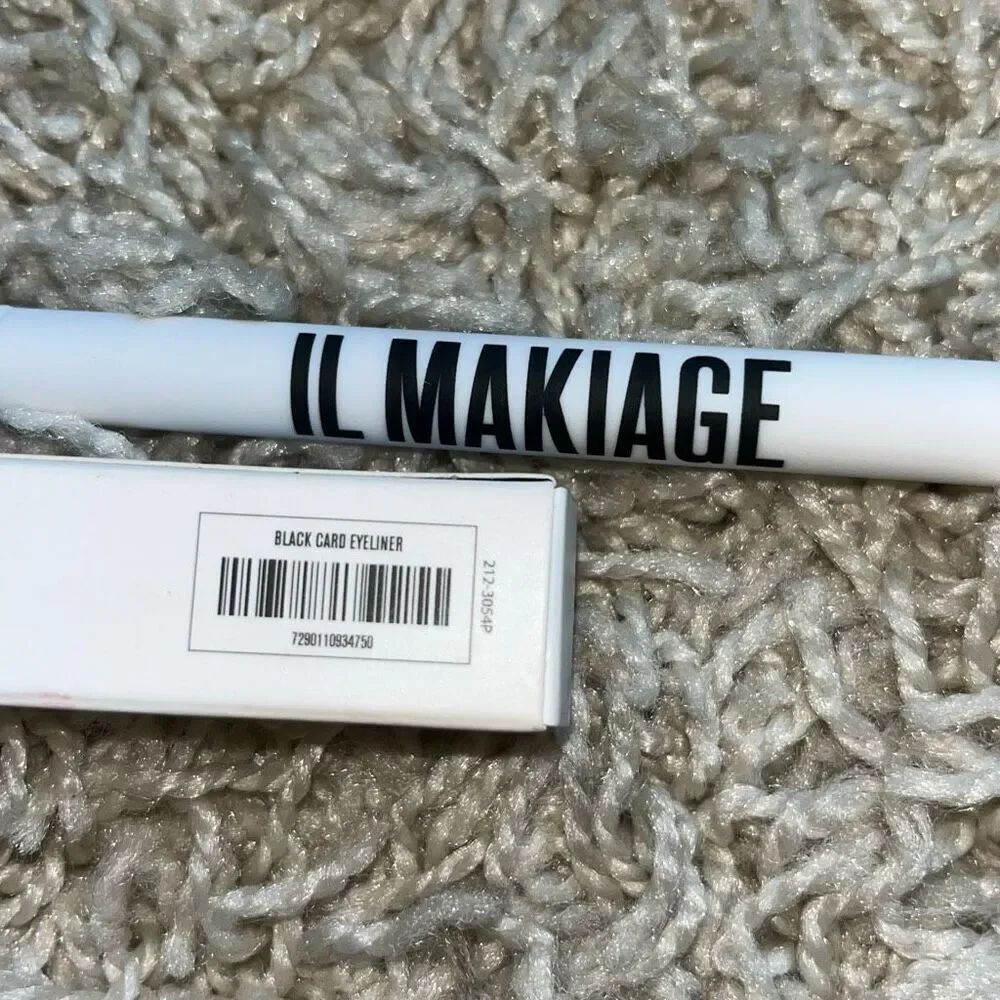 NIB IL Makiage Black Card Liquid Eyeliner Ultra-Black Waterproof 0.05 fl oz
